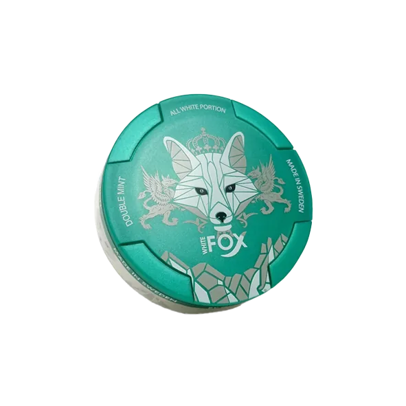 White Fox Green Double Mint (15mg)