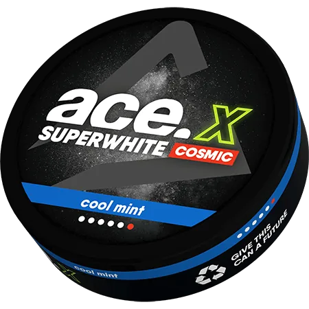Ace X Superwhite Cosmic Cool Mint (16mg)